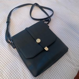 Black and Gold Crossbody Bag